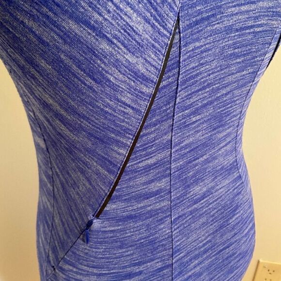 Lululemon & Go Where To Dress Space Dyed Heathered Blue Size 4 - Picture 3 of 4